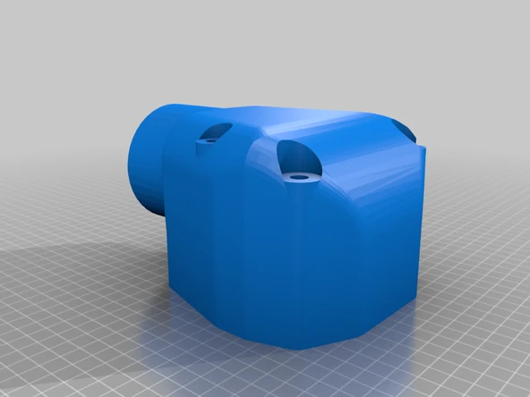 Byr Weber DGAS DGV 38/38 32/36 3 "Pantolon Adaptörü Yüksek Akışlı Uzak Hava Filtresi (Plastik Aparattır!!!) 3D - 2