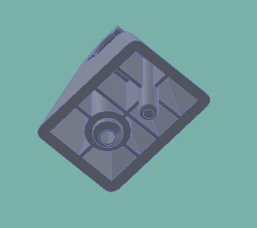 Byr Güneş kremi tutucusu Opel (Sadece Plastik Aparattır!!!) 3D - 3