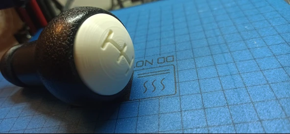 Byr Peugeot 307 dişli düğmesi kapağı (Sadece Plastik Aparattır!!!) 3D - Resim 4