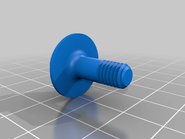 Byr Nolan N70-2X Motosiklet Kaskı Tepe Güneş Koruyucu Vida (Plastik Aparattır!!!) 3D - 2