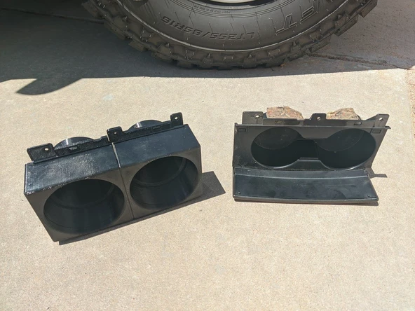 Byr LX470 / 100 Serisi Büyük Kupa Tutucu (Plastik Aparattır!!!) 3D - 5