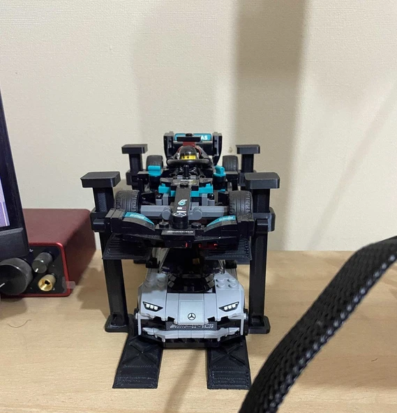 LEGO Speed  Şampiyonları için Araba Asansörü (Plastik Aparattır!!!)