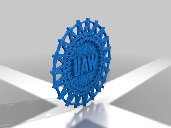 UAW logosu (Plastik Aparattır!!!)