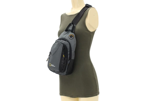 M 1021 Mega Bag Unisex Göğüs Çapraz Çanta, Body Bag - 7