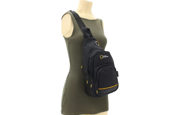 M 1006 Mega Bag Unisex Göğüs Çapraz Çanta, Body Bag - 7