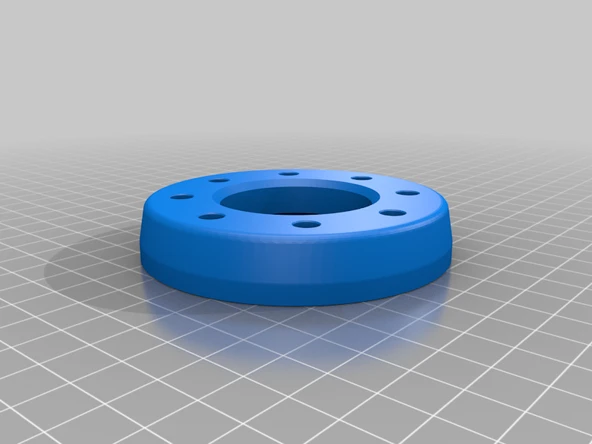 Byr Montaj Aracı Oluklu Yüzük ve Simmerring (Sadece Plastik Aparattır!!!) 3D - 4