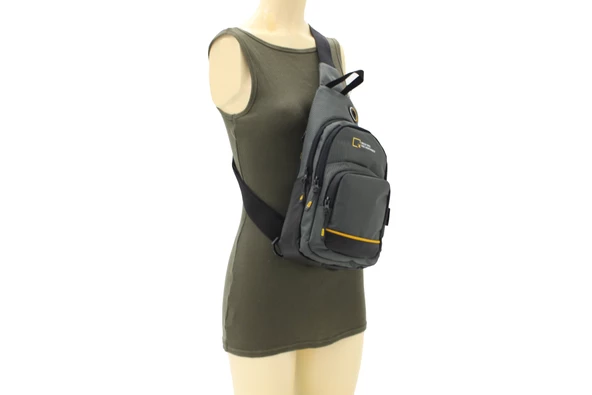 M 1006 Mega Bag Unisex Göğüs Çapraz Çanta, Body Bag - 12