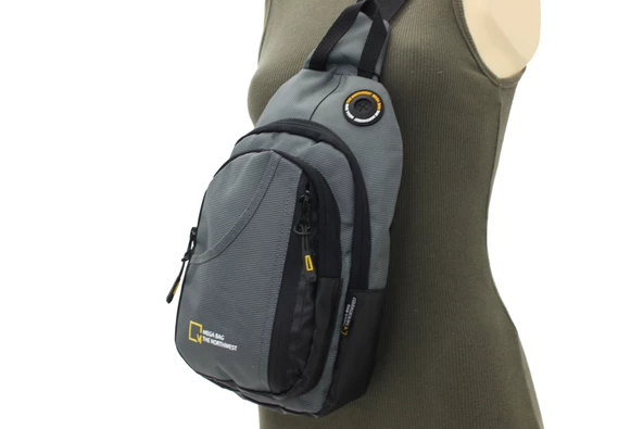 M 1021 Mega Bag Unisex Göğüs Çapraz Çanta, Body Bag - 5