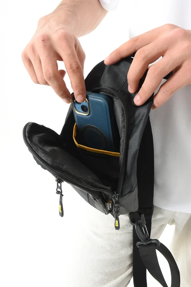 M 1021 Mega Bag Unisex Göğüs Çapraz Çanta, Body Bag - 8
