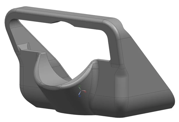 Byr VW ID.4 Kamera Kaputu (Sadece Plastik Aparattır!!!) 3D - 3