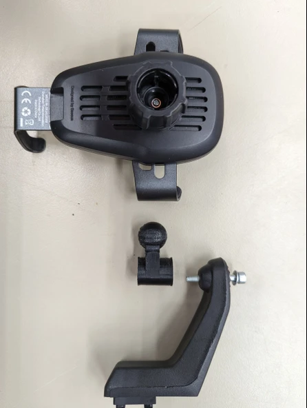 Byr Cep Telefonu Tutucu için Dacia Sandero III Jogger Universal Ball Mafyası (Sadece Plastik Aparattır!!!) 3D - 4