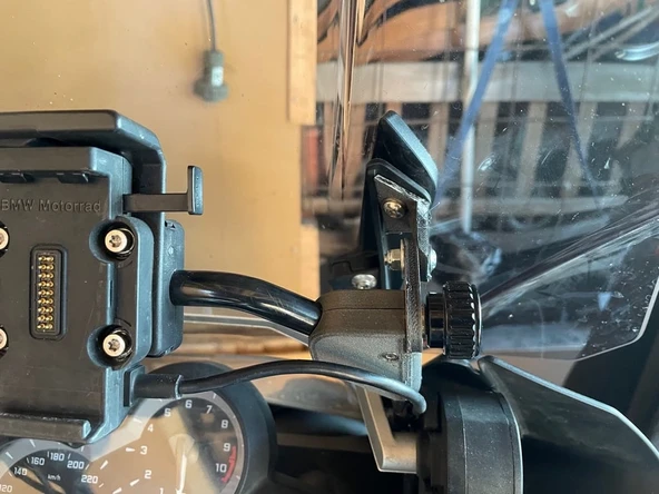 Büyük Puig Ön Cam Takviyesi BMW R1200GS K50 (Plastik Aparattır!!!)
