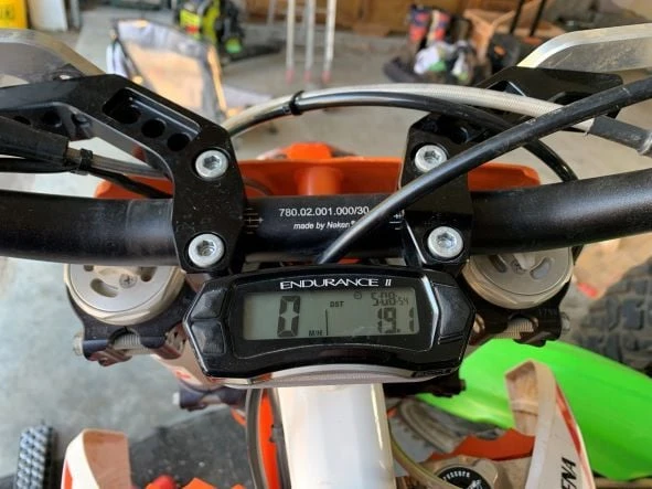 Byr Trail Tech Dayanıklılık II KTM Çubuk Kelepçe Montajı (Sadece Plastik Aparattır!!!) 3D - Resim 4