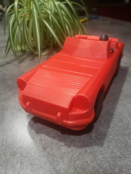 Byr MG MGB Convertible Lowpoly (Plastik Aparattır!!!) 3D - 4