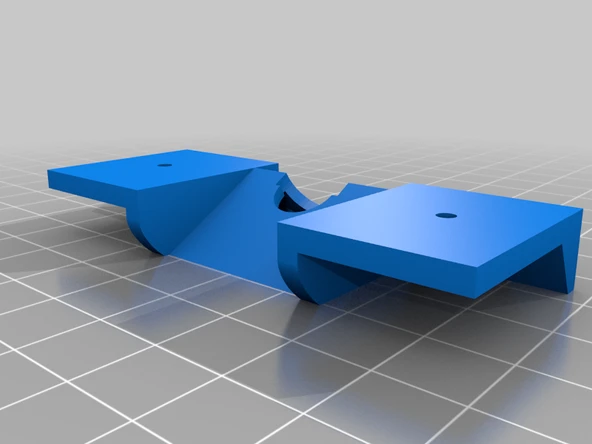 Byr Arka Kamera Tutucu (BMW X5 E53) (Sadece Plastik Aparattır!!!) 3D - 2