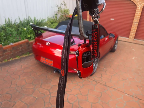 Byr Mazda MX5 Hotwheels Anahtar Fob (Sadece Plastik Aparattır!!!) 3D - Resim 3