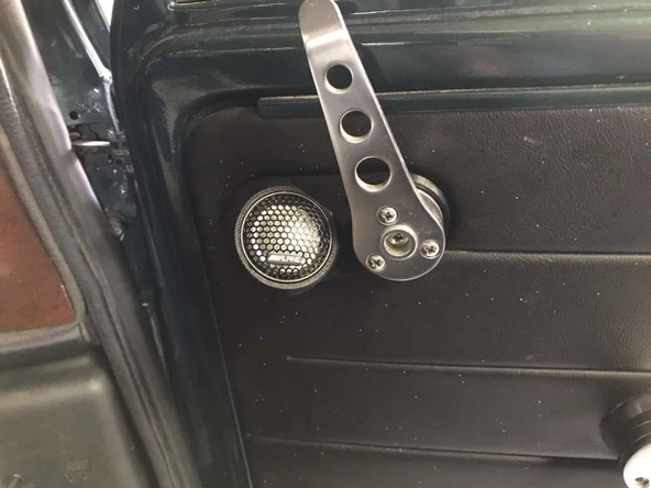 Klasik Mini Rover tweeter hoparlör montajı (Plastik Aparattır!!!) - 2