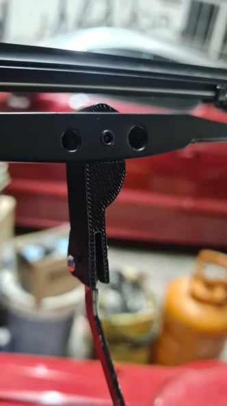M2.5 bağlantı elemanı vidalı Wiper Blade Ekli Bayonet Tip A (klasik mini için) - adım dosyası dahil (Plastik Aparattır!!!) - 5