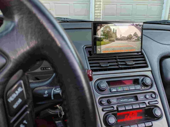 Byr Garmin Backup Kamera BC40 Plaka NSX POST İÇİN (Sadece Plastik Aparattır!!!) 3D - 4