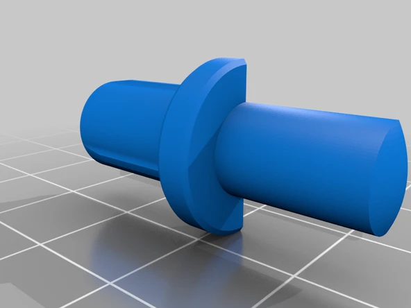 Byr Scirocco 2 53b ve Golf 1 Convertible RV2H için Hutblage Kapak Bagaj Pimi (Sadece Plastik Aparattır!!!) 3D - Resim 2