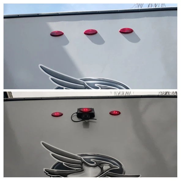 Byr Jayco 195RB Camper için Yarky Y33 Geri Kamera Montajı (Plastik Aparattır!!!) 3D - 4