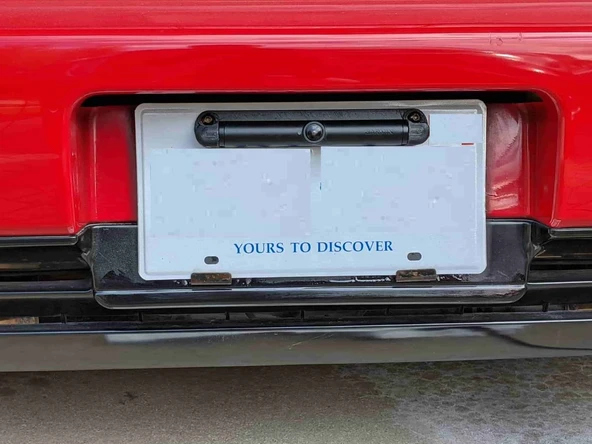 Byr Garmin Backup Kamera BC40 Plaka NSX POST İÇİN (Sadece Plastik Aparattır!!!) 3D