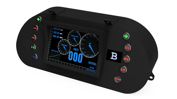 Byr Proton Jumbuck Satria Wira & Mitsubishi CC/CE Lancer Dash Panel AEM CD5 Gösterge Tablosu (Plastik Aparattır!!!) 3D - Resim 2