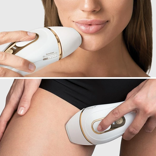 Braun Silk Expert Pro 5 PL5154 400.000 Atımlı 2 Başlıklı Yeni Nesil IPL + Tasarım Çanta - 4