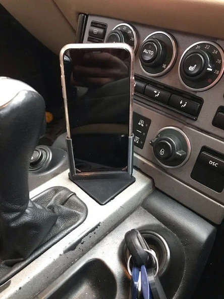 Byr Apple Case Tutucu ile Range Rover L322 iPhone 11 (Sadece Plastik Aparattır!!!) 3D - 3