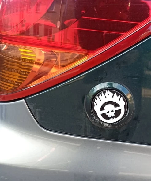 Byr Mad Max Gaz Deposu Cap LPG ACME (Sadece Plastik Aparattır!!!) 3D - 3