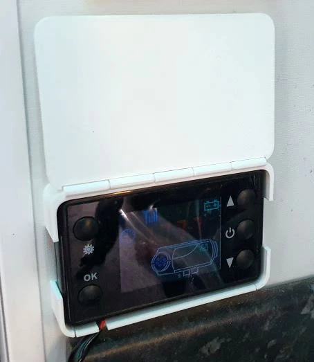 Byr Dizel ısıtıcı kontrol paneli duvar montajı (Sadece Plastik Aparattır!!!) 3D - 4