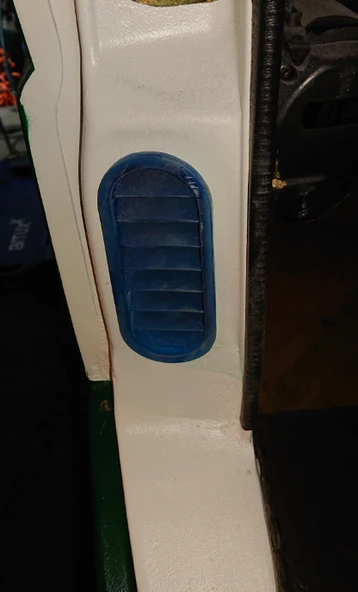 Byr Kapı havalandırma ızgarası B sütunu VW T3 (Sadece Plastik Aparattır!!!) 3D - 4