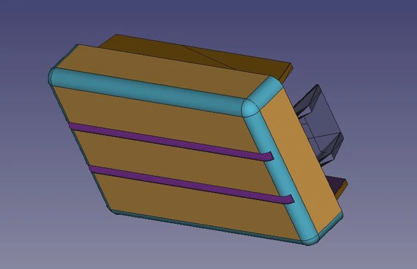 Byr VW T4 Gösterge Tablosu Boş (Plastik Aparattır!!!) 3D - Resim 3