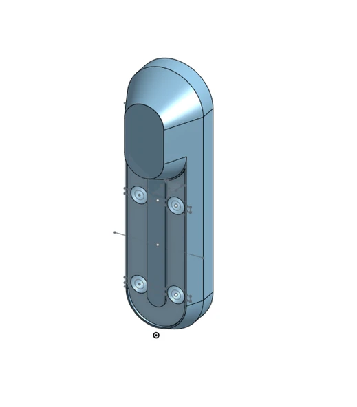 Byr Xiaomi Mijia M365 Genişletilmiş 10 '' Tekerlek Koruma Kapağı (Sadece Plastik Aparattır!!!) 3D - 2