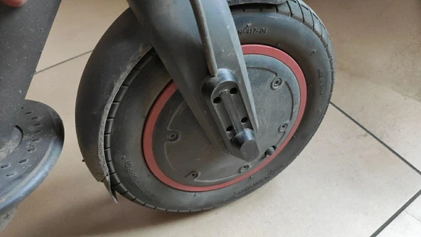 Byr Xiaomi Mijia M365 Genişletilmiş 10 '' Tekerlek Koruma Kapağı (Sadece Plastik Aparattır!!!) 3D - 4