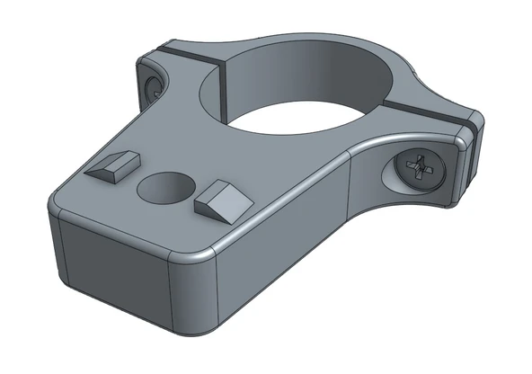 Byr Xiaomi M365 Far Montajı (Sadece Plastik Aparattır!!!) 3D - 4