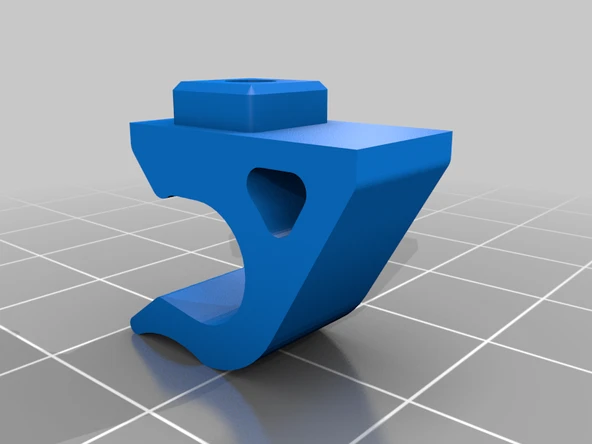 Byr Varilla Hood Clip / Rod Rod Retame - Taunus / Cortina (Plastik Aparattır!!!) 3D - 4