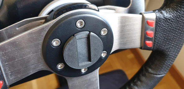 Byr Logitech G27 Telefon Montajı - SIM Gösterge Tablosu (Sadece Plastik Aparattır!!!) 3D - Resim 4