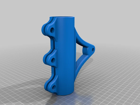 Byr Motosiklet far braketi (Sadece Plastik Aparattır!!!) 3D