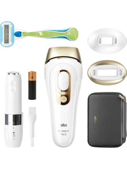 Braun Ipl 5146 Ipl Silk Expert Pro 5, 2 Başlıklı ve Özel Tasarım Çanta