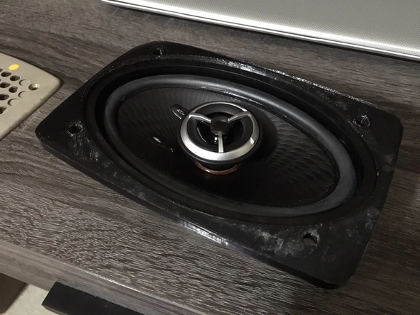 E28 için 4x6 hoparlör kapak aralayıcısı (Plastik Aparattır!!!) - 4