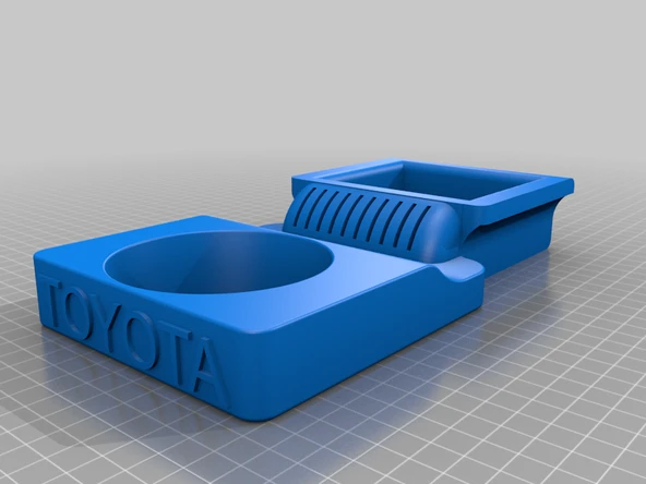 Byr Toyota Bardak Tutucu 80'ler Kamyon (Plastik Aparattır!!!) 3D - 4