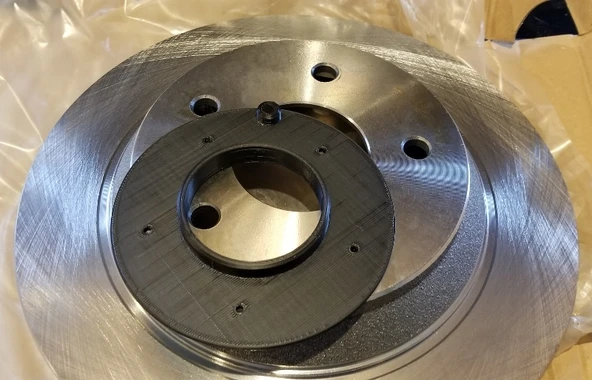 84-88 Fiero Corvette Rotor İşaretleme/Matkap Jig (Plastik Aparattır!!!)