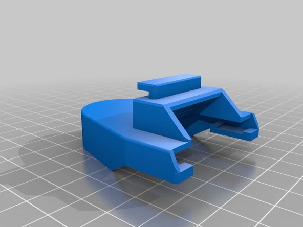 Byr Emniyet kemeri askısı (Sadece Plastik Aparattır!!!) 3D - 3
