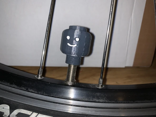 Byr Lego kafa lastik valf kapağı farklı şapkalar (Plastik Aparattır!!!) 3D - 2