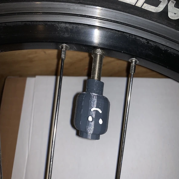 Byr Lego kafa lastik valf kapağı farklı şapkalar (Plastik Aparattır!!!) 3D