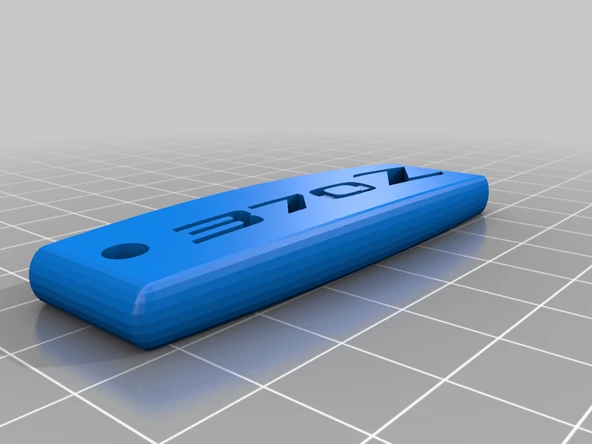 Byr 370Z Anahtar Yüzük / Anahtar Zinciri (Sadece Plastik Aparattır!!!) 3D - Resim 2