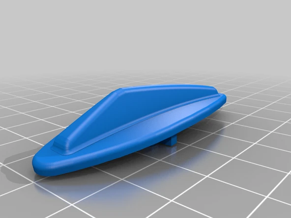 Byr Mini R53 Kapak Kanadı RSI GP (Sadece Plastik Aparattır!!!) 3D - Resim 3