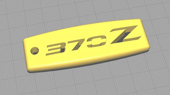 Byr 370Z Anahtar Yüzük / Anahtar Zinciri (Sadece Plastik Aparattır!!!) 3D ürün görseli