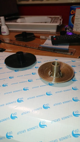 Byr Mkch Golf ön süspansiyon dikme cıvatası (Sadece Plastik Aparattır!!!) 3D - 3